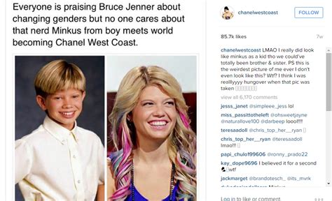 Chanel west coast true gender